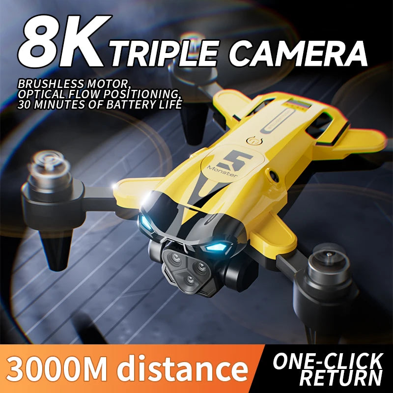 KBDFA M5 Max Drone 8K 4K Camera Wide Angle Optical Flow
