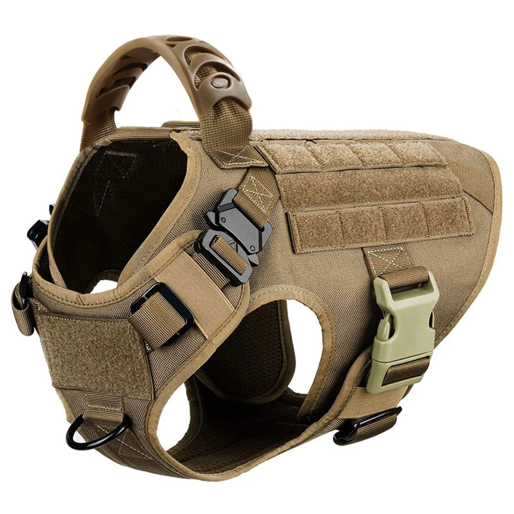 Large Dog Harness And Leash Set Pet German Shepherd Malinois