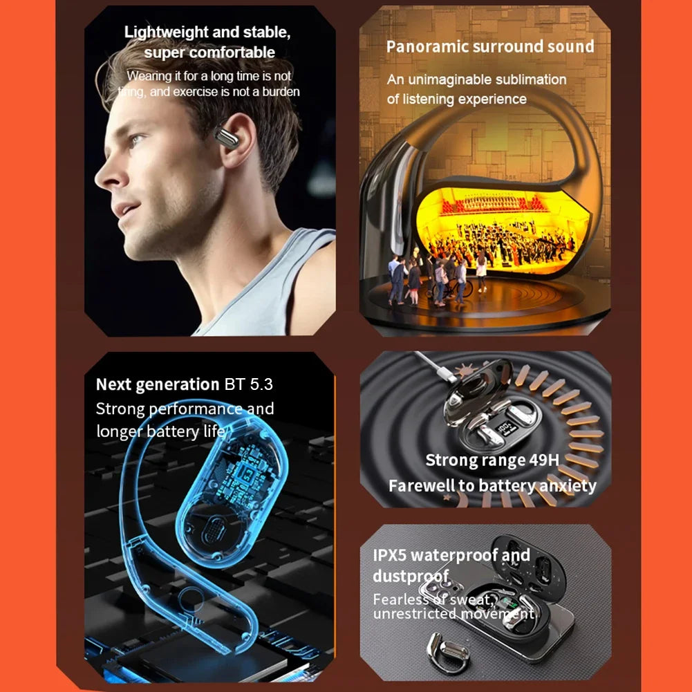 3 In 1 AI Translator Earbuds Bluetooth 5 3 144 Languages