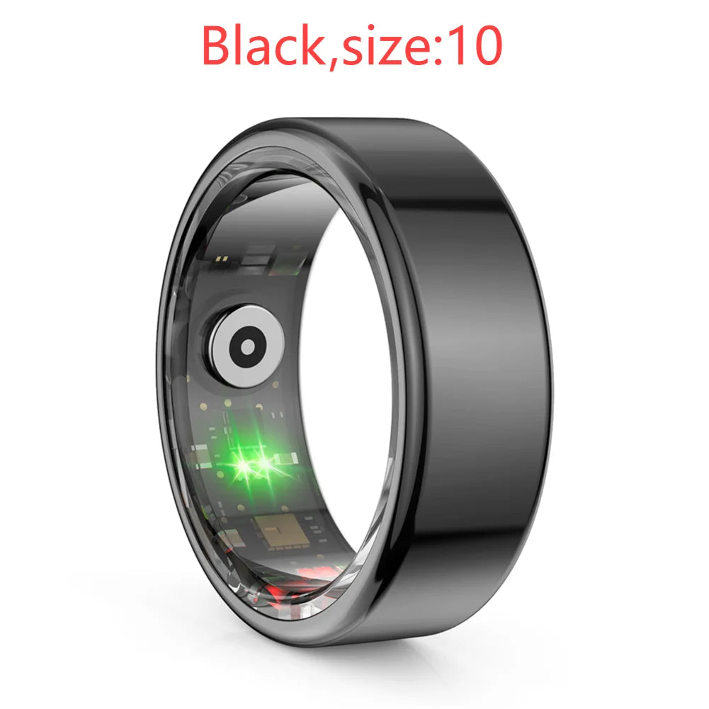 R02 Smart Ring Military Grade Titanium Health Monitor IP68