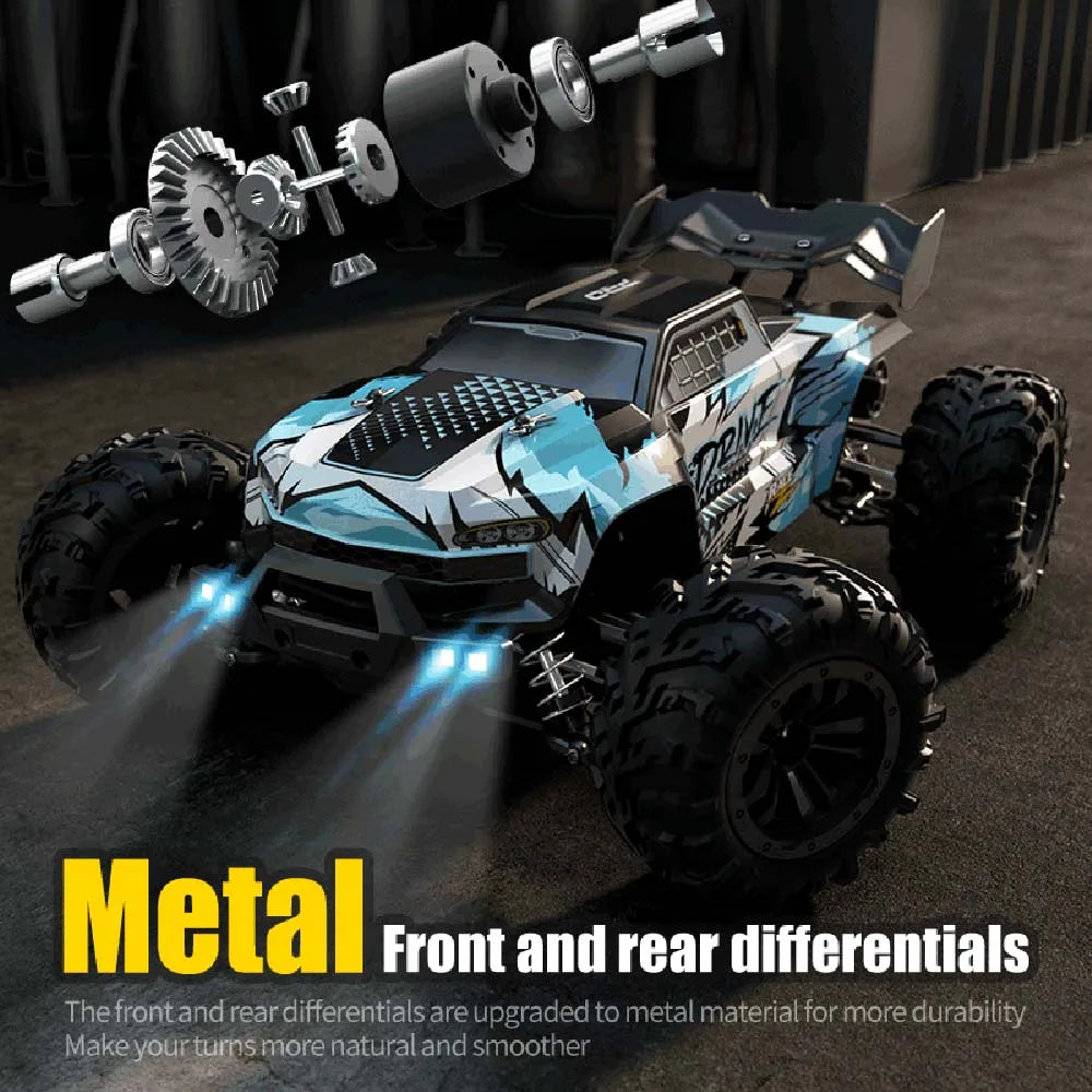 Teeggi 16101 Pro 1to16 High Speed 4WD RC Car With LED Lights