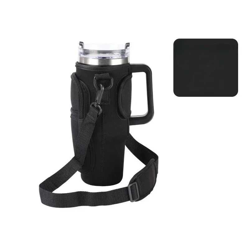 40oz Stanley Water Bottle Carrier Bag With Adjustable Strap