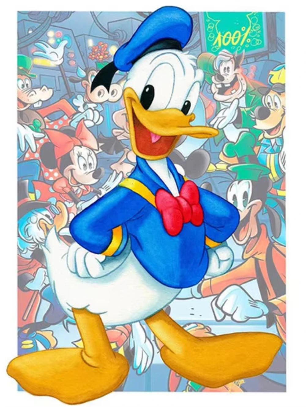 MINISO Frameless Disney Diamond Painting Mosaic Wall Art