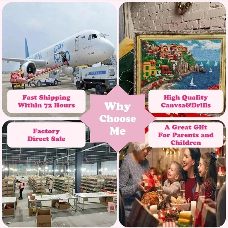 Disney Princess Castle AB Diamond Painting Kit 5D DIY