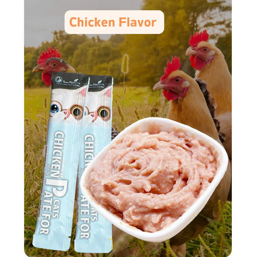 10.58oz Cat Stick Chicken Skipjack Rabbit Tuna Salmon Fish Oil