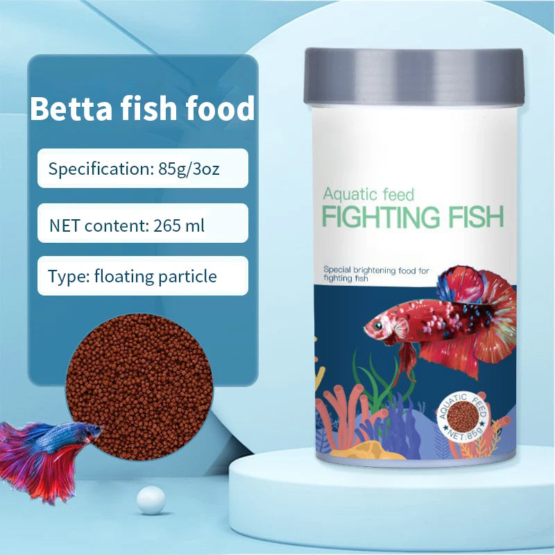 Super Fresh Betta Fish Feed All Natural Protein Rich Calcium