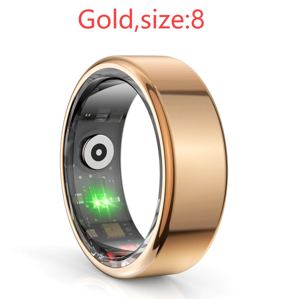 R02 Smart Ring Military Grade Titanium Health Monitor IP68
