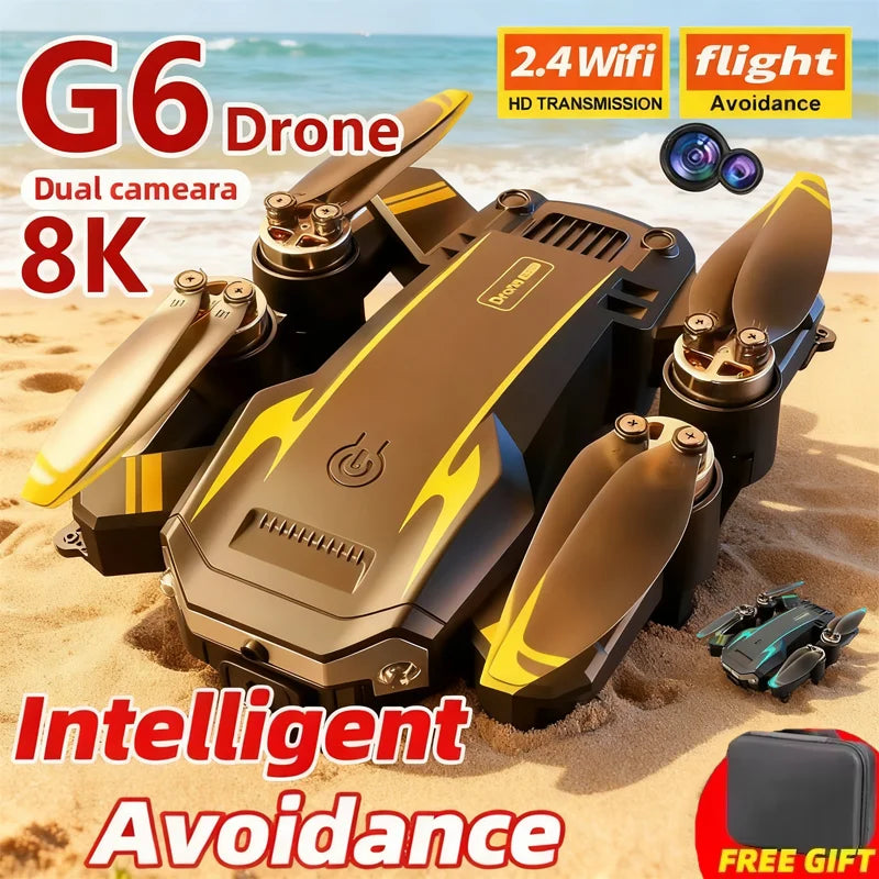 G6 Pro 5G Drone With 8K Dual Cameras And 5KM RC Range