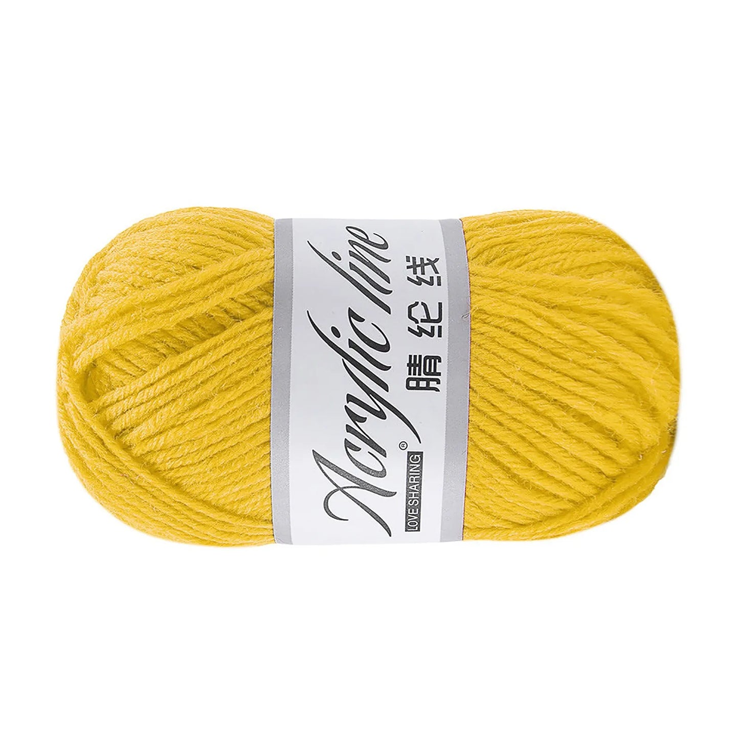 50g/Ball Acrylic Wool Yarn Thread Warm Diy Knitting Soft Baby Sweater Hat Knitted Kids Adult Scarf Supersoft Wholesale 12 Colors