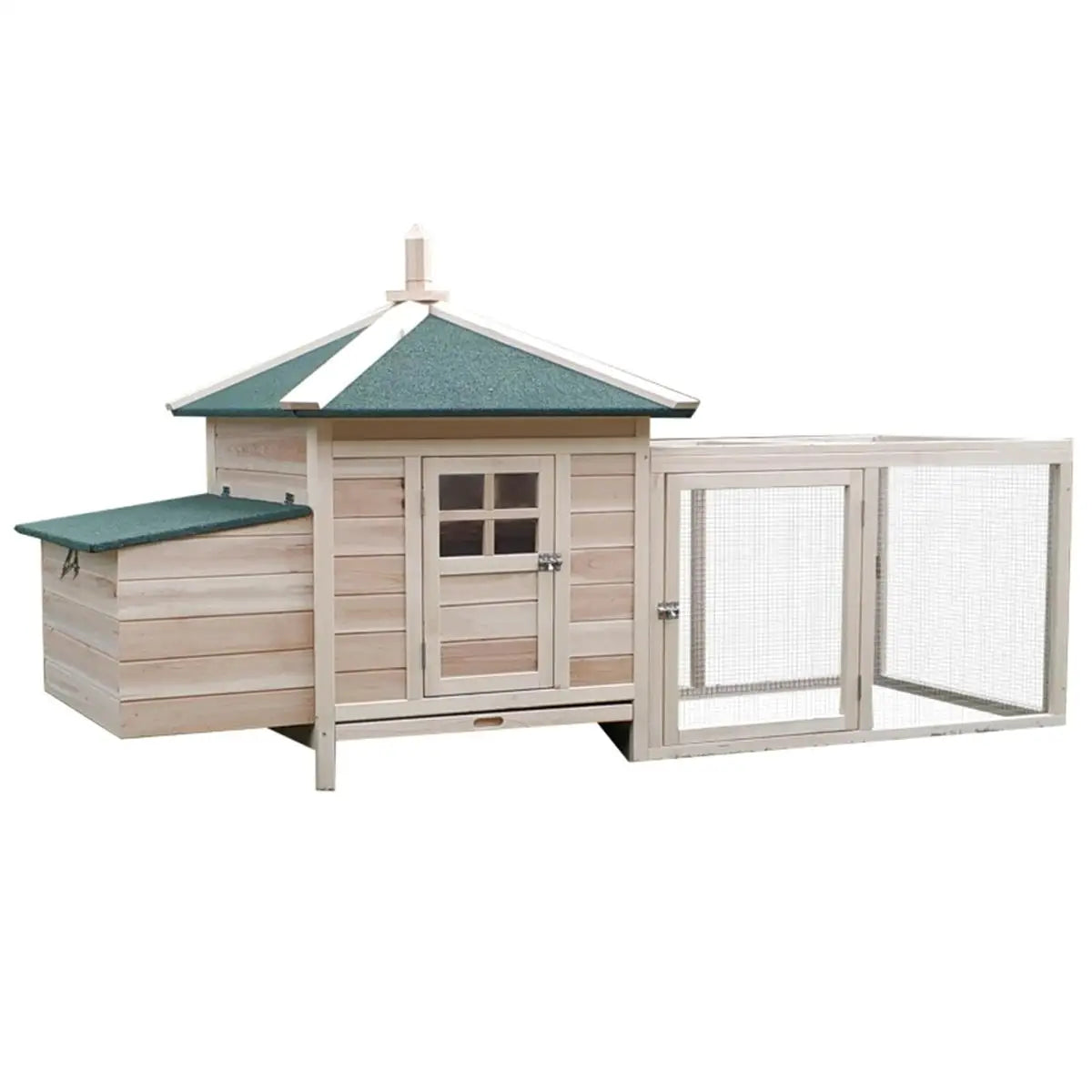 Premium Wooden Chicken Coop - Fast Shipping (Not Available at)